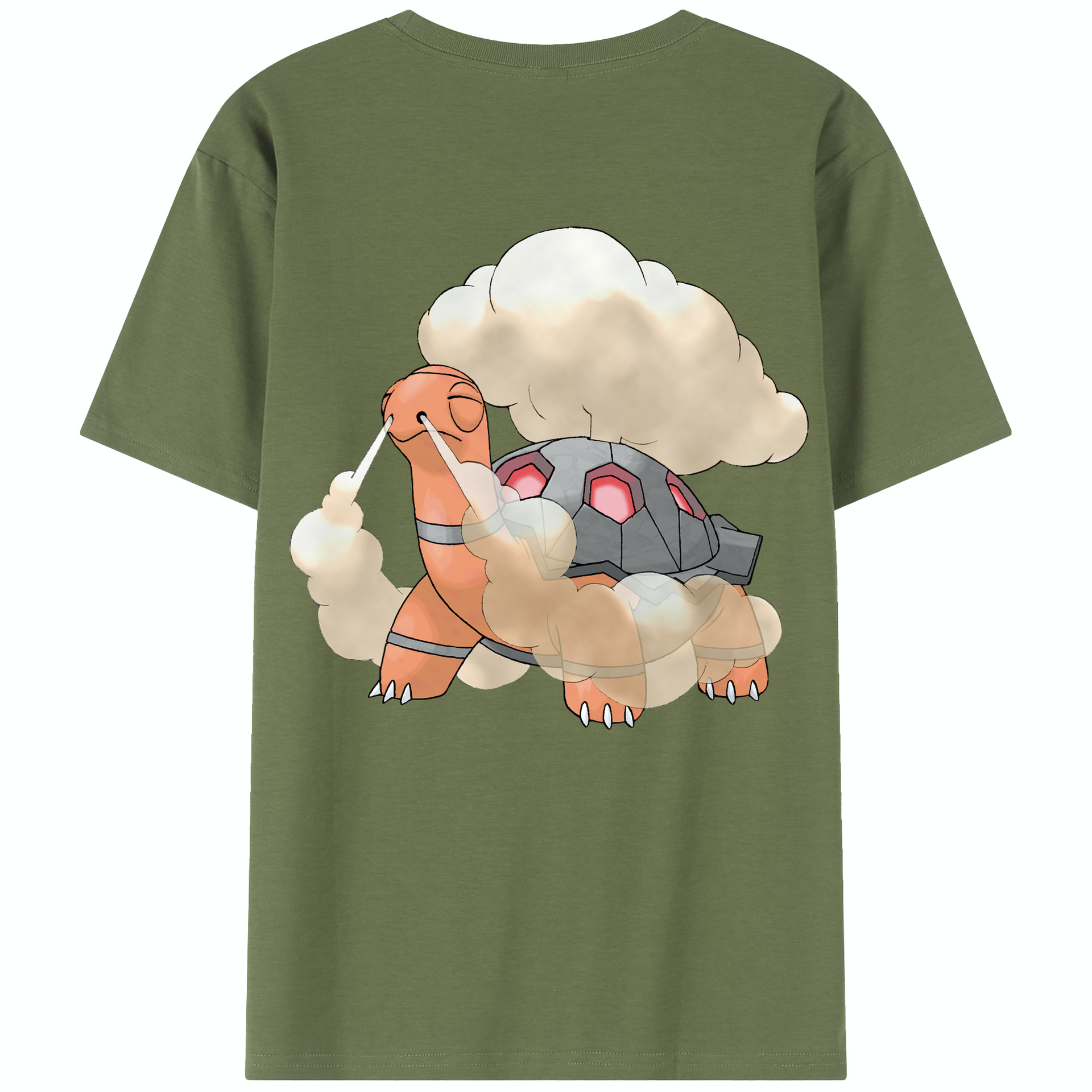 （画像用） ポケットモンスター Pokémon 綿100％半袖Tシャツ（背面プリント）